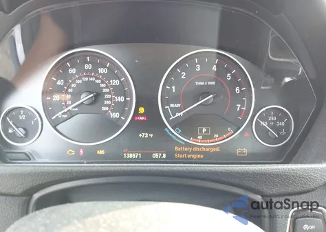 2015 BMW 328I xDrive from USA, damaged, VIN WBA3B5G56FNS14909